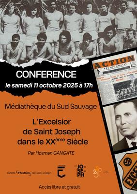 Conférence L’Excelsior de Saint-Joseph dans le XXème siècle. 