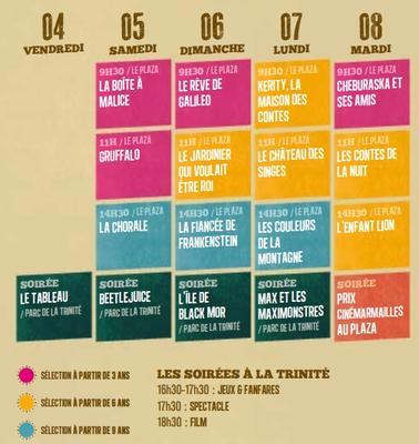 Extrait du programme Cinémarmailles 2012