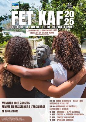 Programme du 20 décembre à Ste Marie de la Réunion