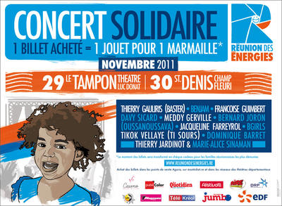 Concert solidaire - novembre 2011 - Le Tampon et St Denis