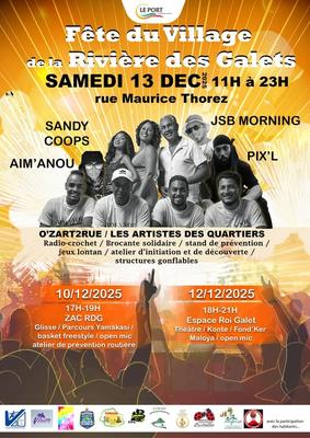 Fête de la rivière des Galets - Le Port