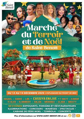 Marché de Noël à Saint-Benoit - La Réunion (974)