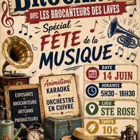 Brocante à Sainte-Rose