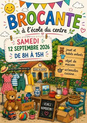 Vide grenier à Cilaos Brocante à Cilaos