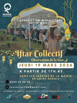 Iftar Partage à Sainte-Anne / Saint-Benoît