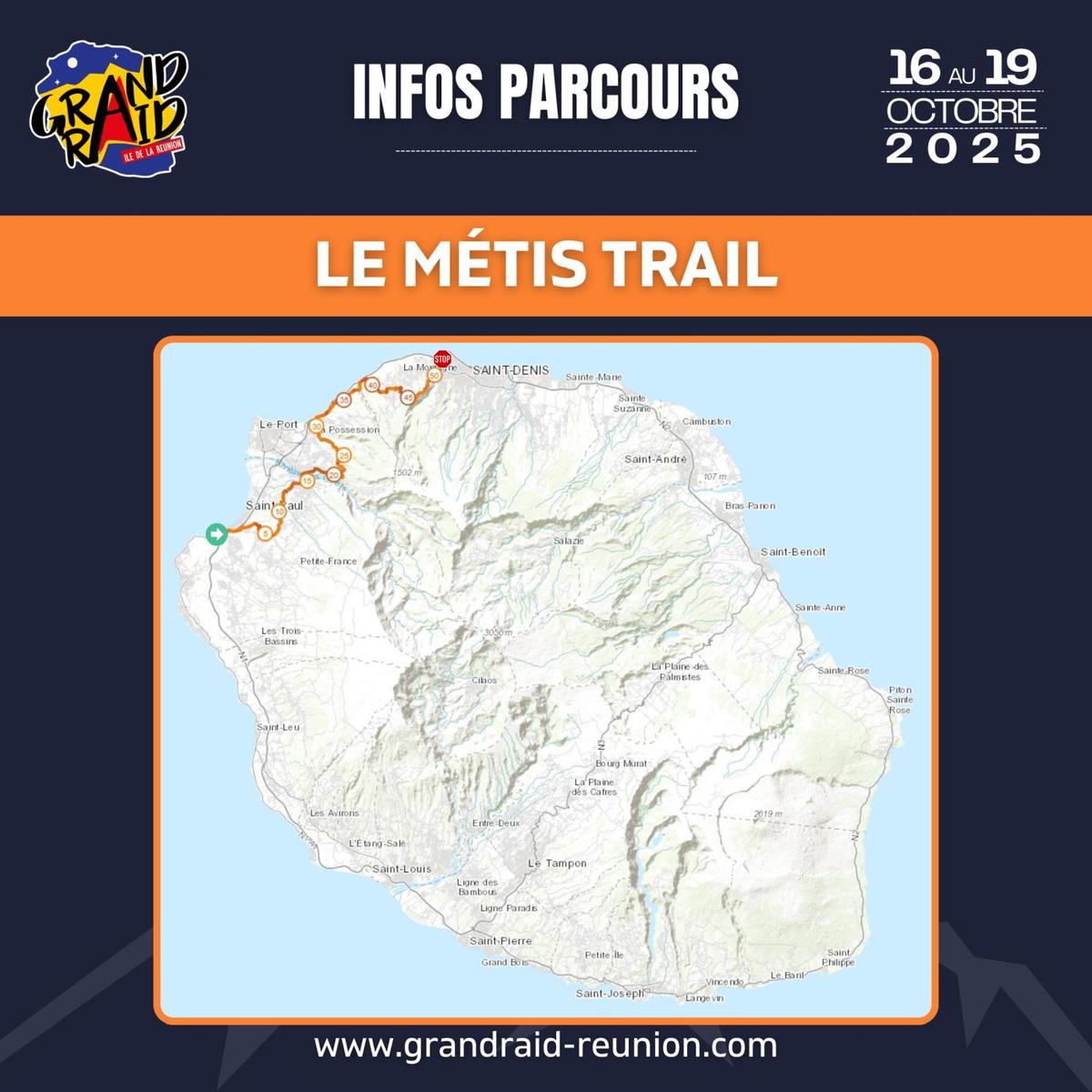 Métis Trail : le parcours
