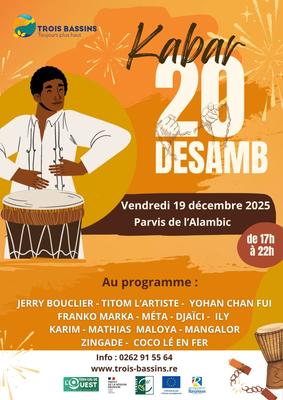 Festivités du 20 décembre (Fèt Kaf) à Trois-Bassins / La Réunion (974)