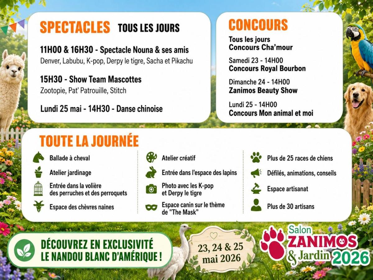 Programme Salon Zanimos