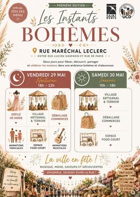Les Instants Bohèmes à Saint-Denis de La Réunion