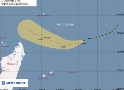 Prévision première dépression tropicale de la saison cyclonique 2018 2019
