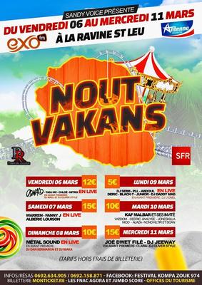 Programme de Nout vakans à La Ravine Saint-Leu