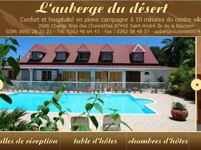 Auberge du désert à Saint-André Auberge du désert à Saint-André