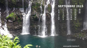 Calendrier Septembre 2015 - Ile de la Réunion