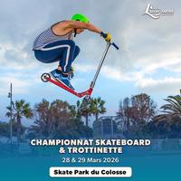 Championnat skateboard & trottinette freestyle à Saint-André