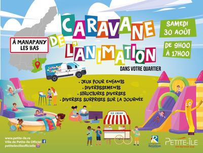 Caravane de l'animation à Petite Ile