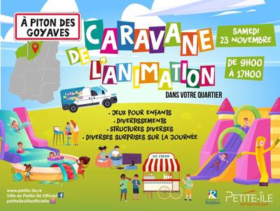 Caravane de l'animation à Petite Ile