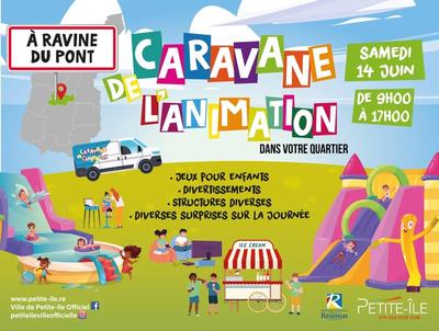 Caravane de l'animation à Petite Ile