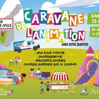 Caravane de l'animation à Petite Ile