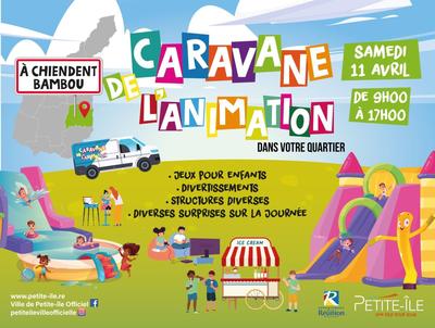 Caravane de l'animation à Petite Ile