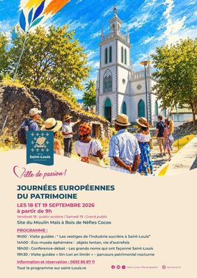 Journées européennes du patrimoine à Saint-Louis | La Réunion (974)