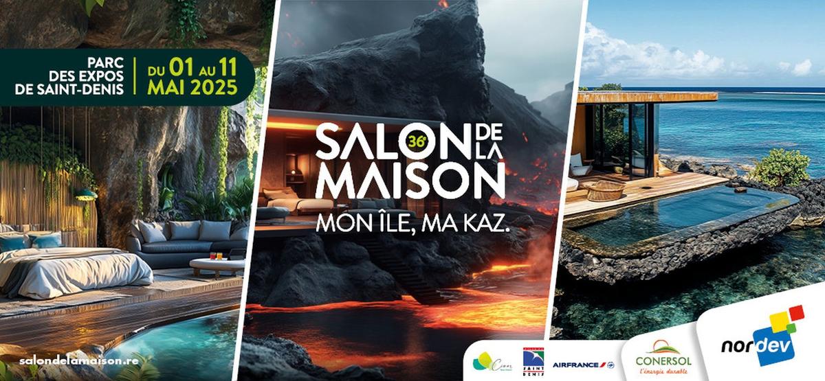 Salon de la maison à l'île de la Réunion Salon de la maison Réunion