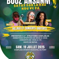 Affiche Bouz Ansanm – Le Port - La Réunion