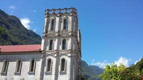 L'église de Salazie à l'île de la Réunion