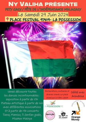 Fête de l'indépendance malgache à La Possession