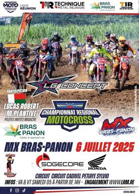 Motocross à Bras Panon
