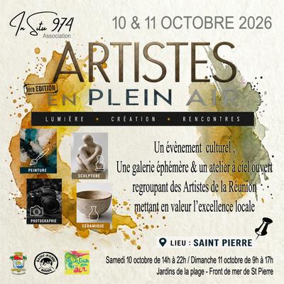 Artistes en plein air à Saint-Pierre