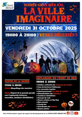 Soirée Gran Mèr Kal – Halloween à Saint-Benoît
