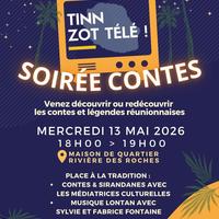 Soirée contes à Saint-Benoît