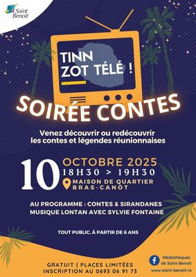 Soirée contes à Saint-Benoît