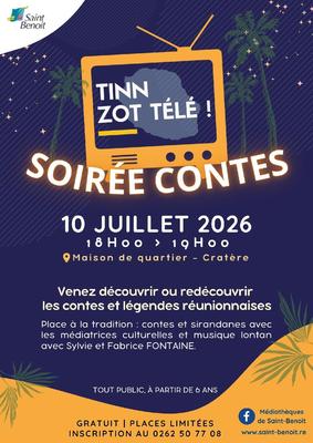 Soirée contes à Saint-Benoît