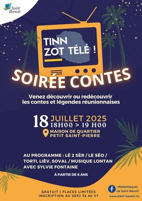 Soirée contes à Saint-Benoît