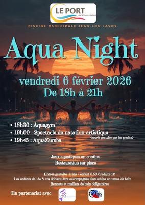 Aqua night - Piscine nocturne - Le Port (974)