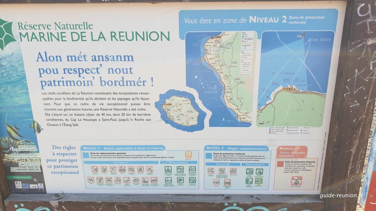 Consignes Réserve naturelle Marine Cap Lahoussaye