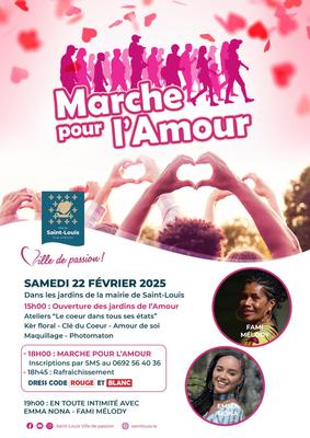 Marche pour l'amour à Saint-Louis