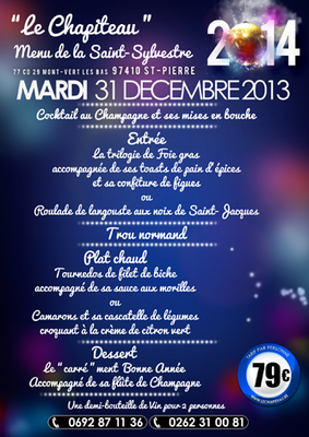 Soirée jour de l'an 2013, Chapiteau Village