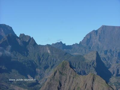 Crète et piton des calumets à Mafate