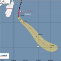 Prévisions de trajectoire Météo France