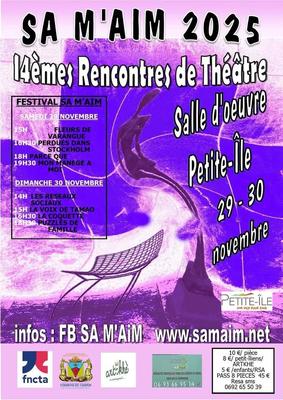 SA M’AIM 2025 – Rencontres de Théâtre Amateur à La Réunion (974)