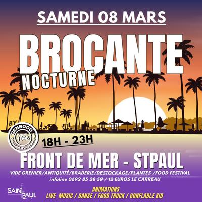 Brocante nocturne Tienbooo Saint-Paul La Réunion (974)