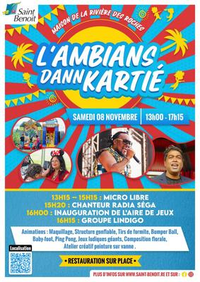 L'ambians dann kartié à Saint-Benoît L'ambians dann kartié à Saint-Benoît