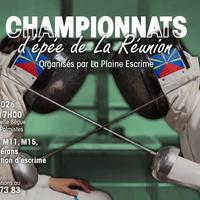 Escrime : championnats d’épée de la Réunion