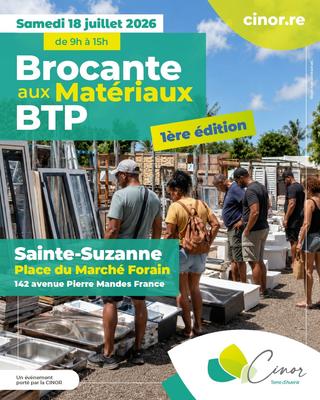 Brocante aux Matériaux à Sainte-Suzanne