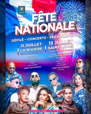 Fête nationale à Saint-Louis et à La Rivière (974)
