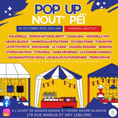 Pop up nout péi - Maison Banian - Saint-Pierre de La Réunion
