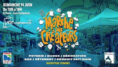 Marché des créateurs au Carré Cathédrale à Saint-Denis de La Réunion