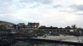 L'hotel Boucan Canot et la plage